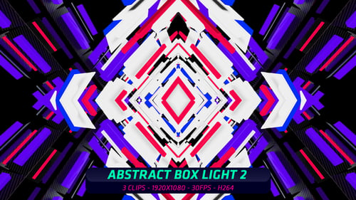 Abstrakte Kastenleuchte 2 (3 in 1)