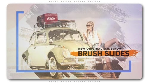 Paint Brush Slides Opener