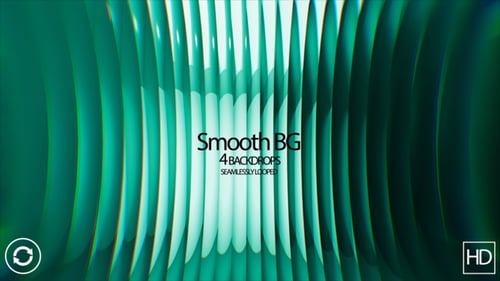 Abstract Fluid Wavy Motion Background Seamless Loop