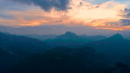 National Nature Park Tre Cime In the Dolomites Alps. Beautiful Nature of Italy.