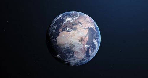 Animated Earth Global Spread and Impact