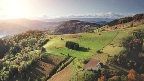 Sun Mountain Village Cottages Aerial