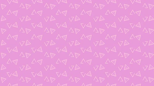 Triangle Pattern Animation Background