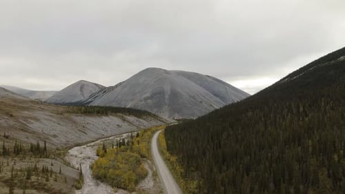 View of Scenic Road From Above