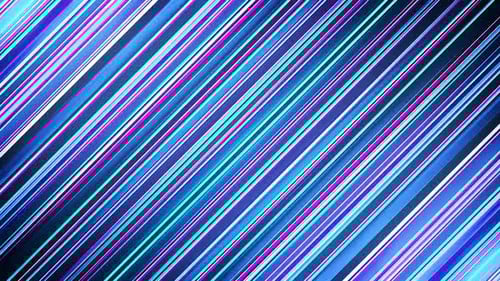 Abstract Diagonal Neon Glowing Lines Animated Background Loop