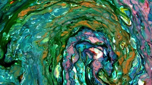 Psychedelic Galactic Paint Texture Background 209