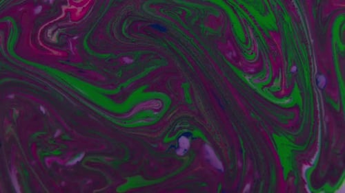 Colorful Abstract Paint Swirls Background