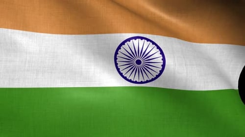 Flagge Indiens