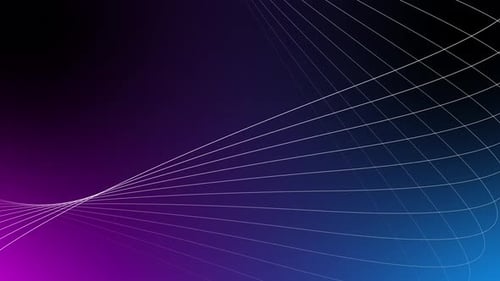 Dynamic Wavy Lines Grid Abstract Background Motion Graphics