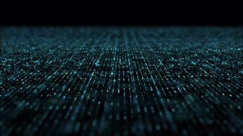 Futuristic Matrix Cyber Environment 05