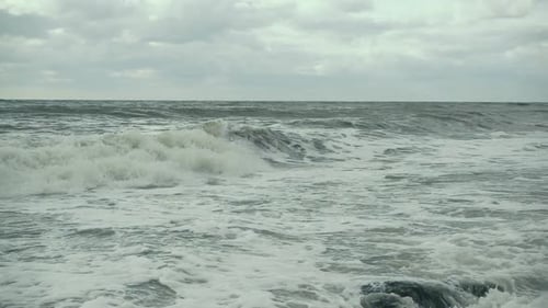 a Small Storm on the Sea