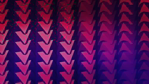 Abstract Retro Purple Geometry