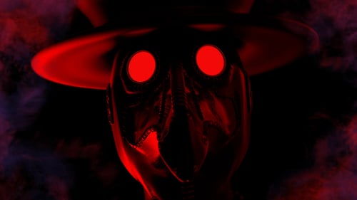 Blinking Plague Doctor VJ Loop