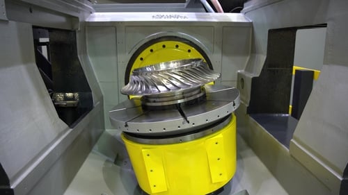 Metalworking CNC Milling Machine.