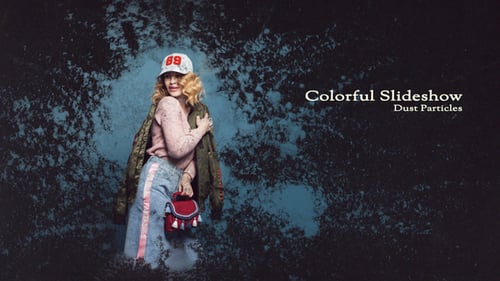 Colorful Slideshow - Dust Particles