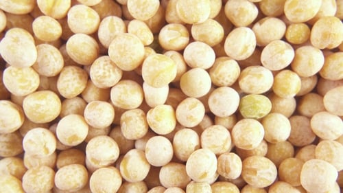 Close-Up of Yellow Split Peas, Cooking Ingredient