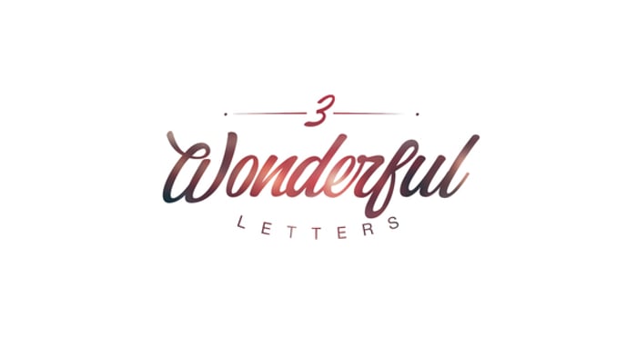 Maravillosas cartas 3 , Títulos Incluyendo: alfabeto y caligrafía - Envato