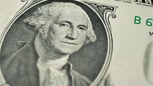 Ein Dollar und George Washington