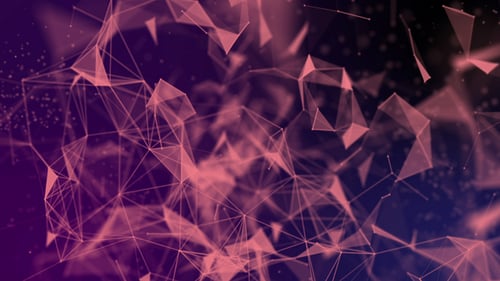 Abstract Geometric Network Lines Background Loop