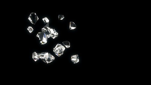 Wunderschöner Hintergrund mit Diamanten