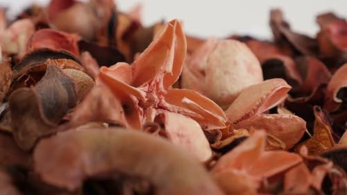 Close Up of Fragrant Potpourri with Botanical Elements