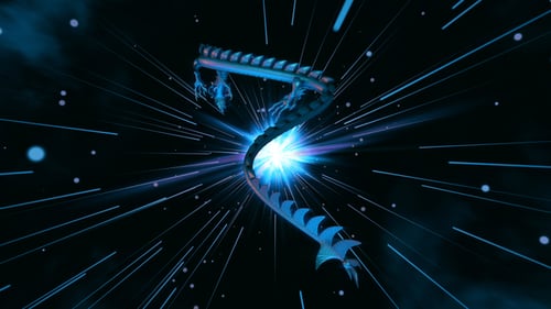 Flying Chinese Dragon VJ Loop