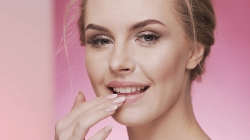 Cosmetology Concept Video at Studio Background