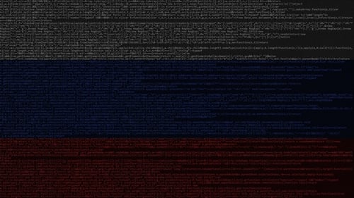 Source Code and Flag of Russia