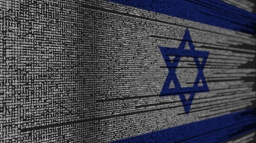 Program Code and Flag of Israel