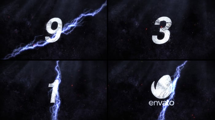 Countdown Editable Video Templates - Envato