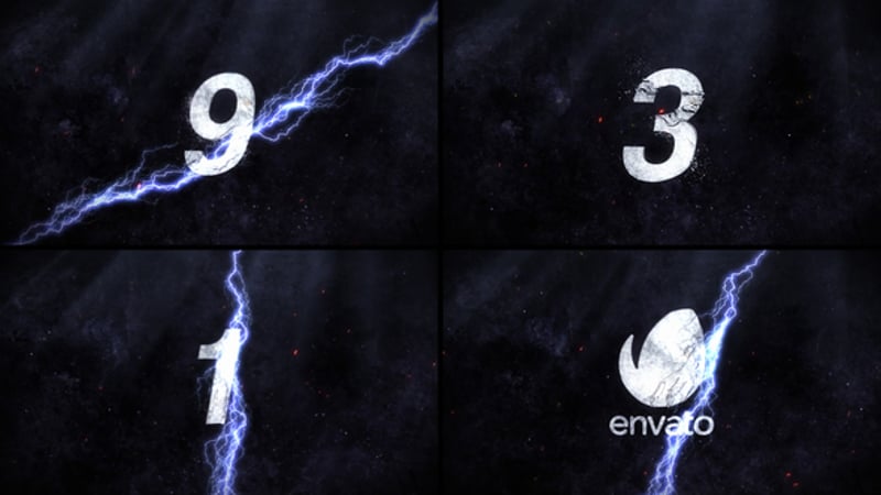 Countdown Editable Video Templates - Envato