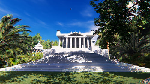 Temple en arrière