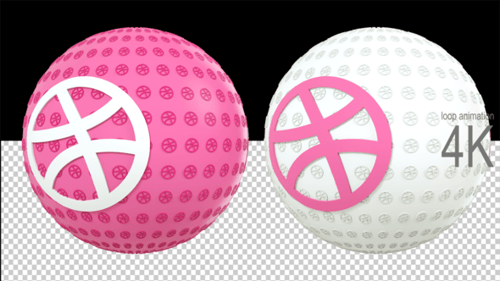 Dribbble 3D Loop