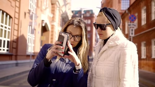 Two Stylish Woman in the City