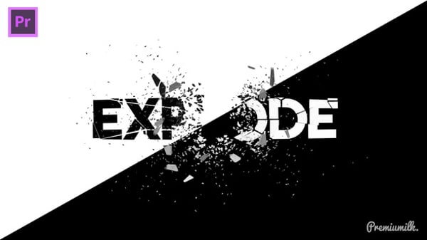 Logo Explode, Video Displays ft. boom & explode - Envato