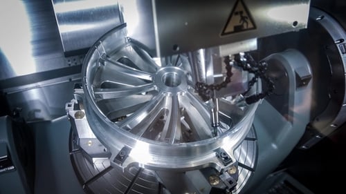 Metalworking CNC Milling Machine.