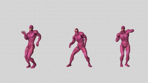 Gay Superhero Dancing