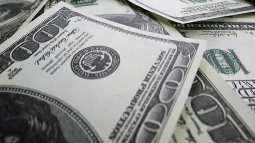 Hintergrund des Hundert-Dollar-Geldes