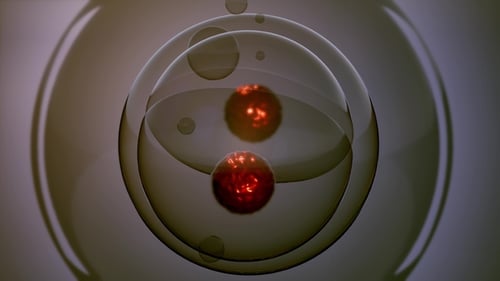 3D Animation of Dividing Cells in Microscopic View