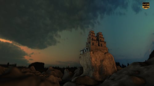 The Inhabited Mountain House