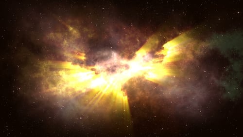 Flying Through a Red Star Field