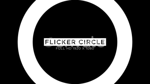 Flicker Circle VJ Loops Background
