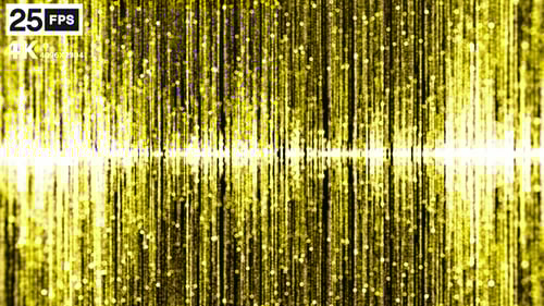 Light Falling Gold 03 4K