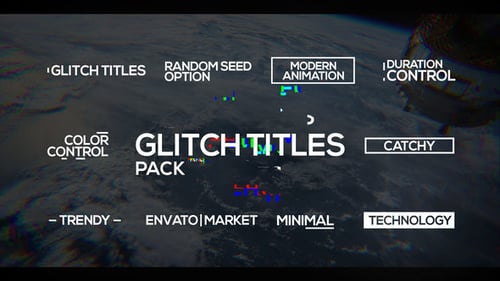 Digital Glitch Titles