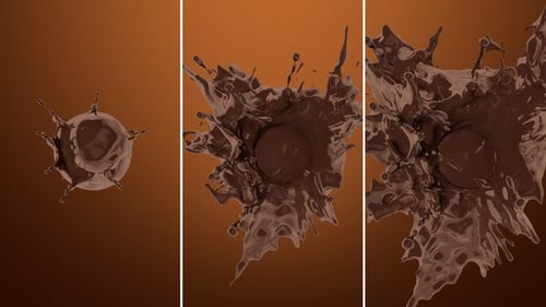 Chocolate Drop Splash