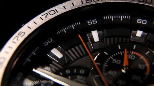 Klassische Chronographen-Armbanduhr