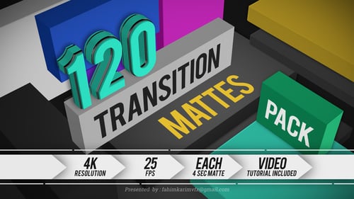 Dynamic Geometric Transitions Pack for Video Editing
