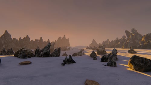 Paisaje futurista del planeta espacial