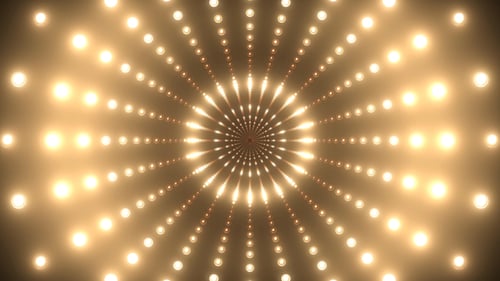 Lights VJ Loop Tunnel