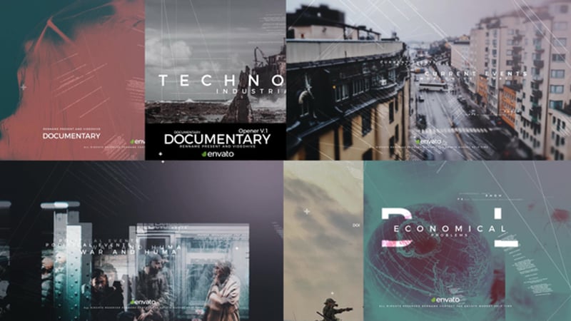 3,183 Documentary Templates - Editable Video Templates - Envato